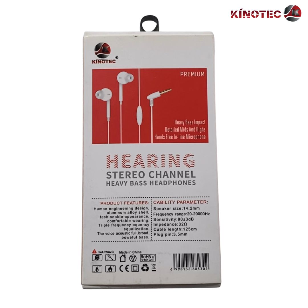 Audífonos Kinotec KN-30