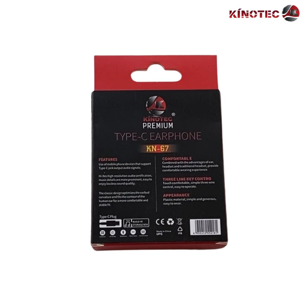 Audífonos Kinotec KN-67