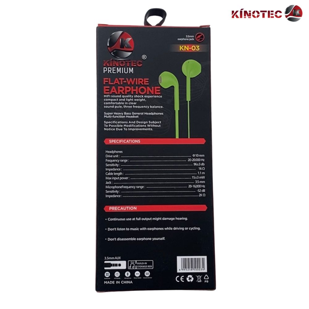 Audífonos Kinotec KN-03