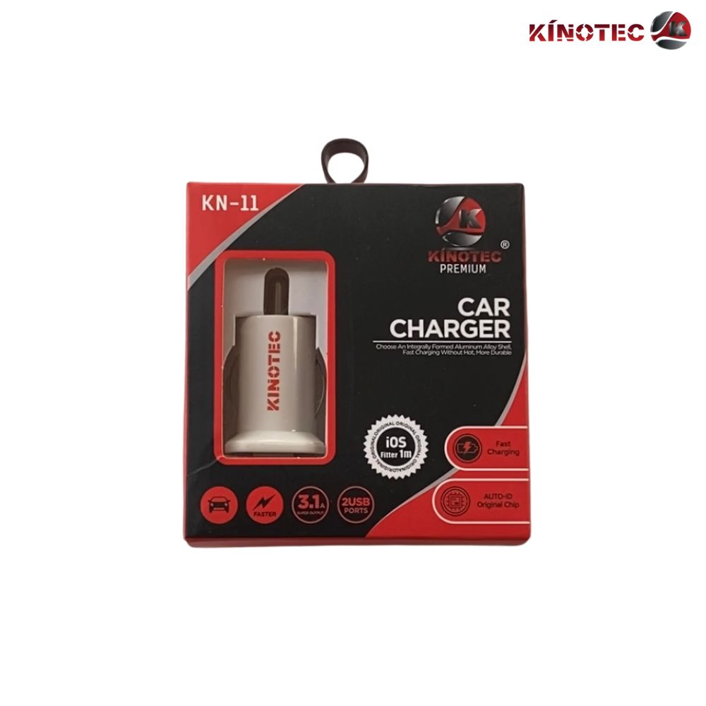 Cargador para Carro Kinotec KN-11