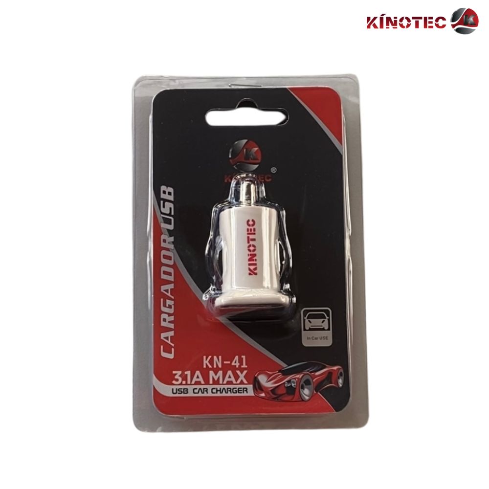 Cargador para Carro Kinotec KN-41
