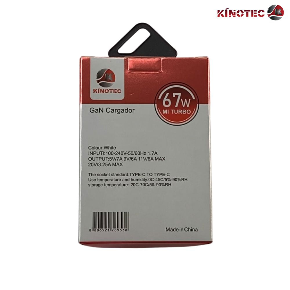 Cargador Kinotec KN-78 TC-TC