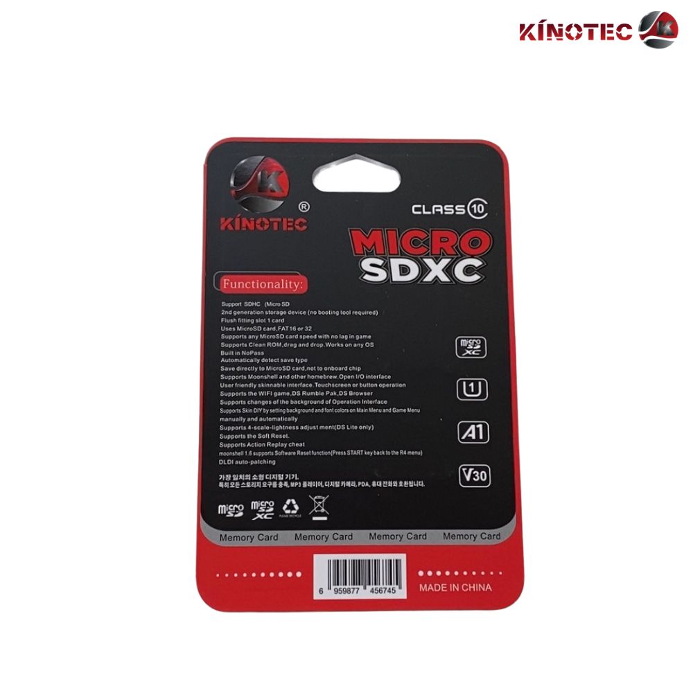 Memoria Micro SD Kinotec