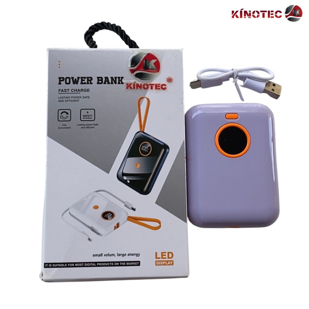 Power Bank Digital Brillante – 10,000mAh