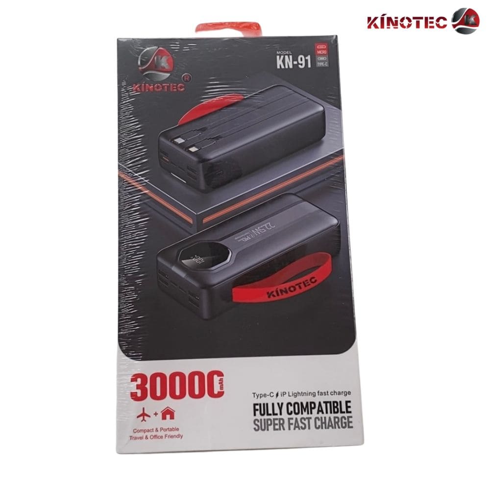Power Bank 30.000mAh Kinotec KN-91