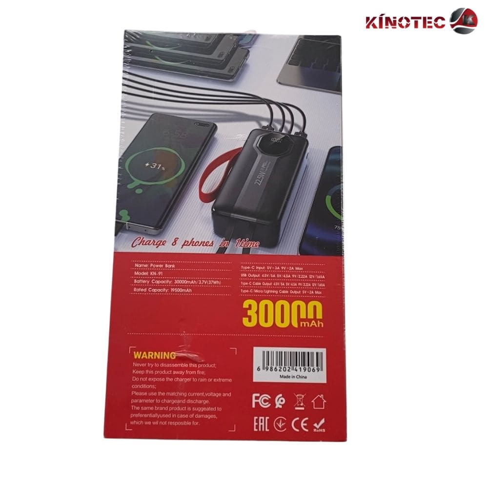 Power Bank 30.000 mAh