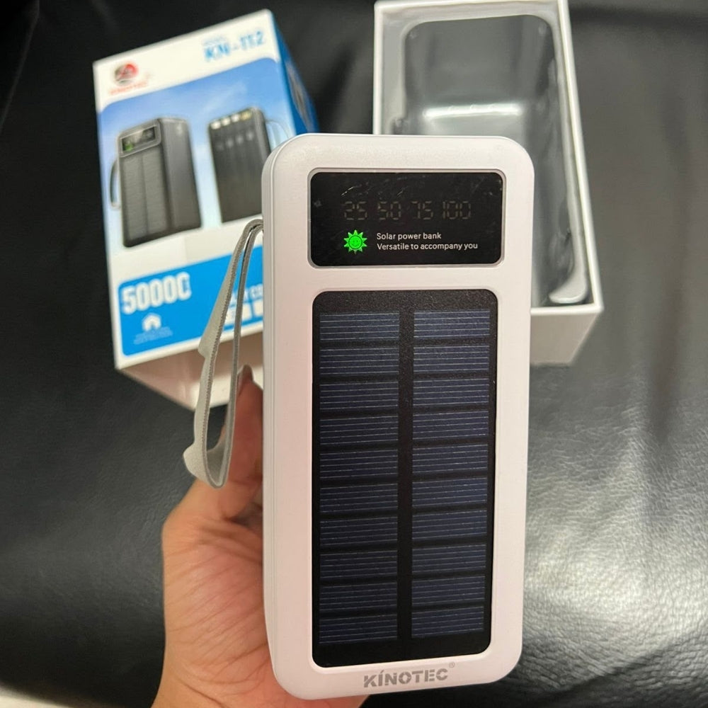 Power Bank Solar 50,000mAh Kinotec KN-112