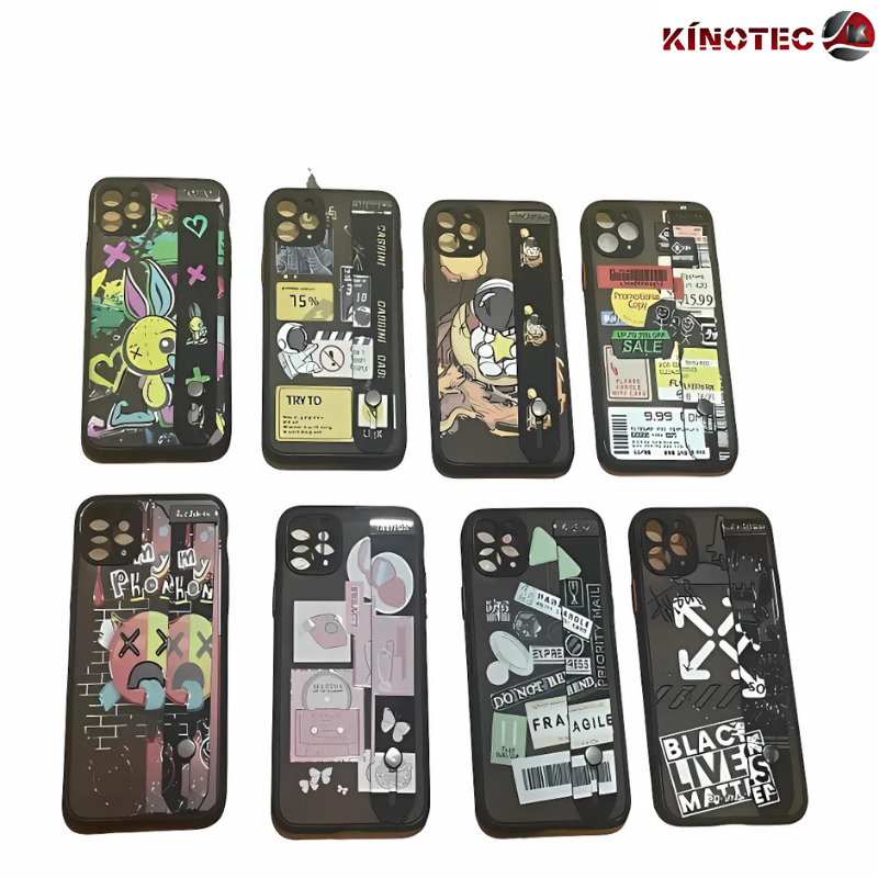 Estuche con Motivos y Correa