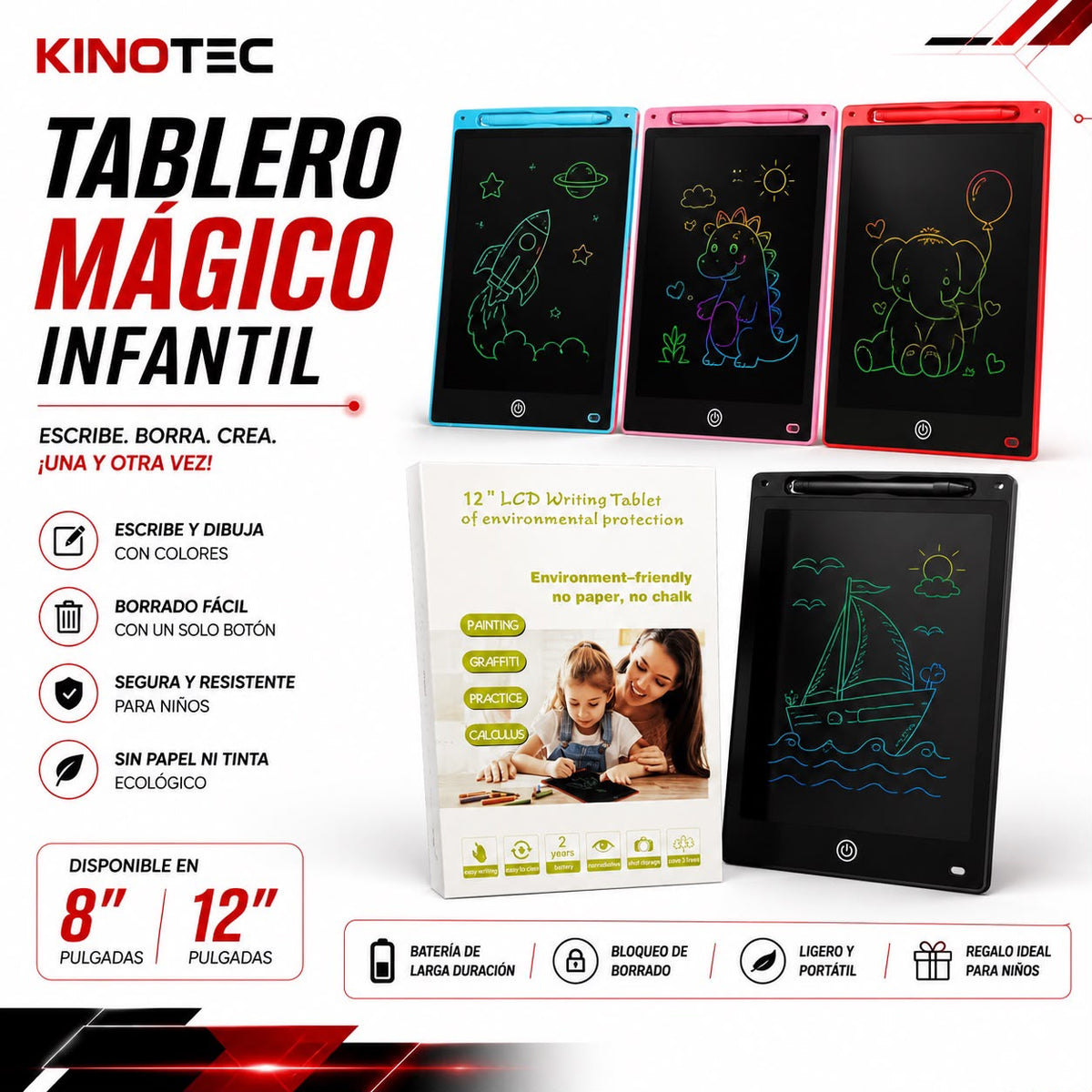 Tablero Mágico Infantil Kinotec