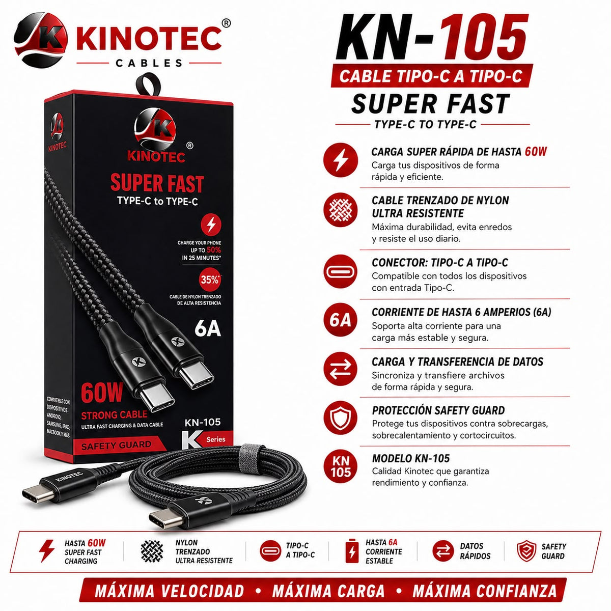 Cable Kinotec KN-105
