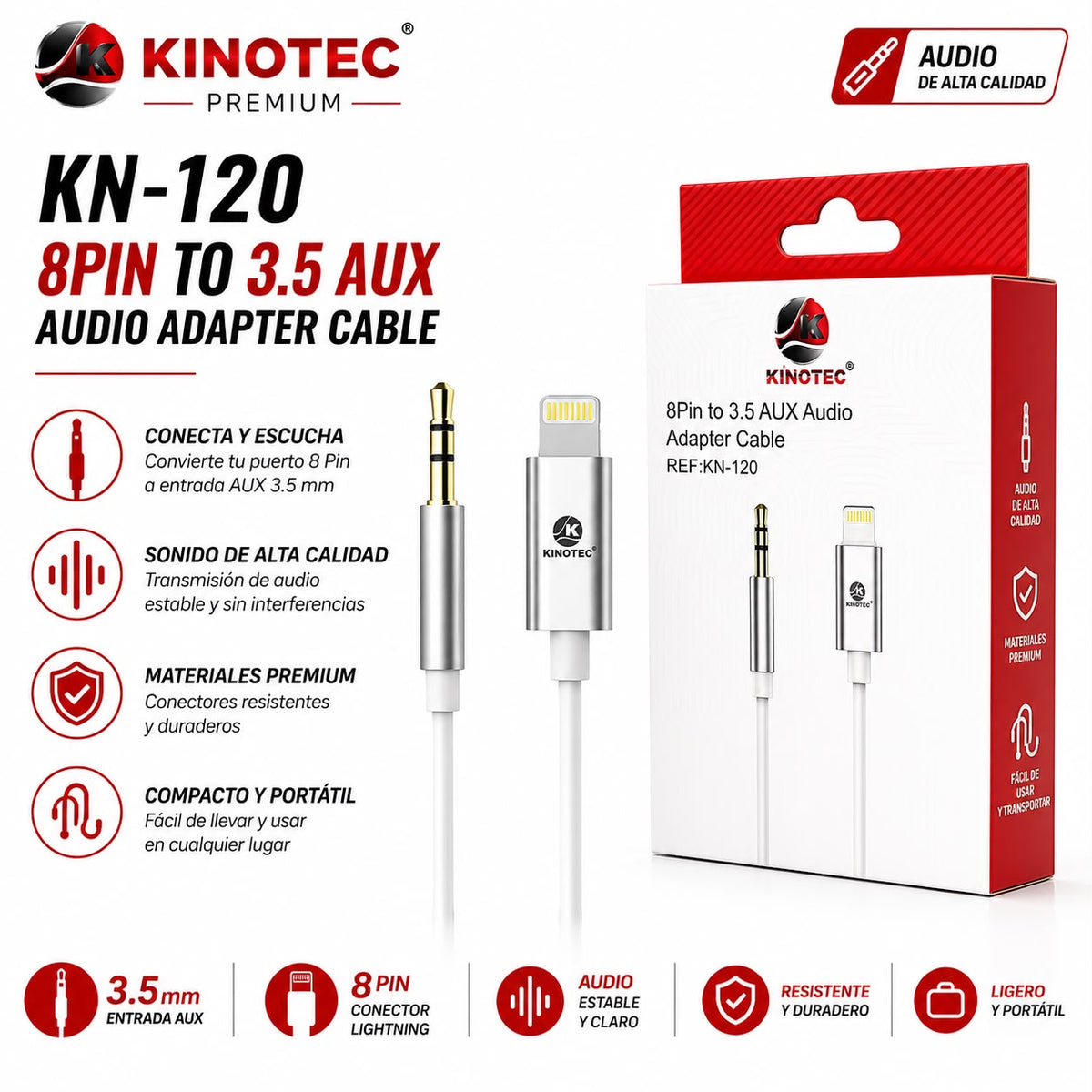 Cable Kinotec KN-120