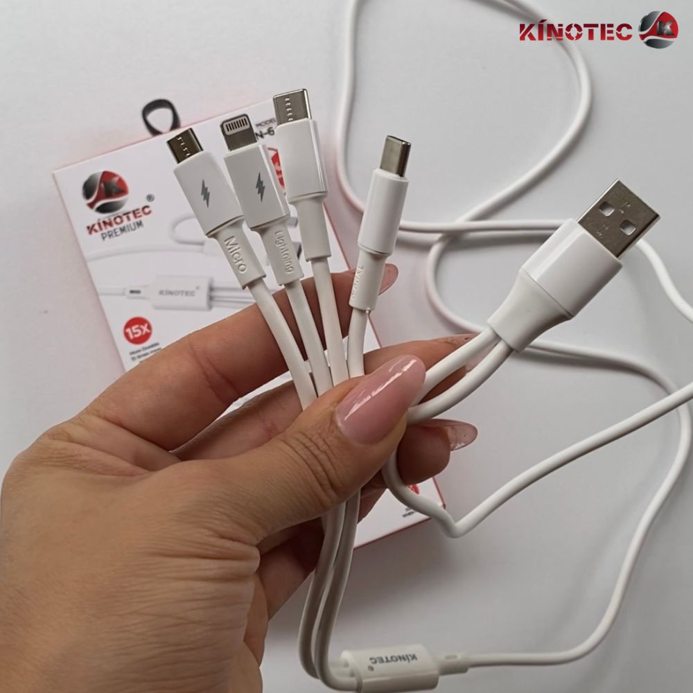Cargador Kinotec 3 in 1