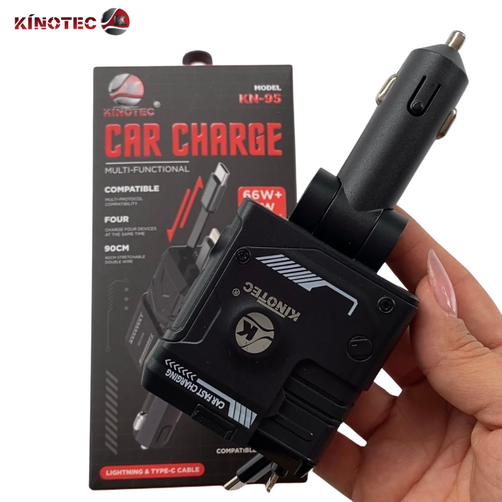 Cargador para Carro 4 en 1 Pro