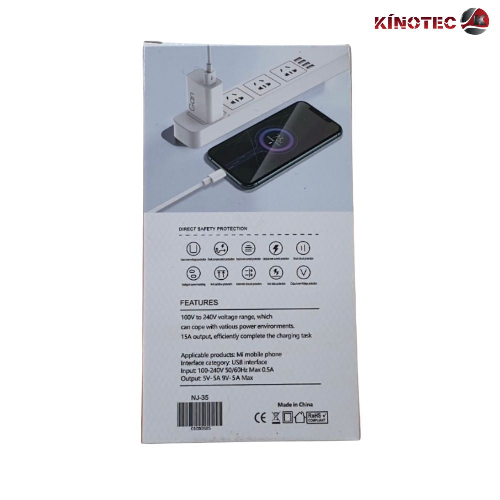 Cargador Turbo Xiaomi 33W Tipo C