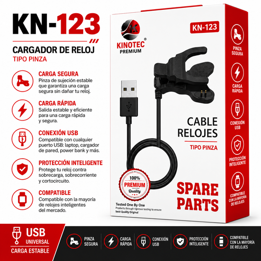 Cargador de Reloj Kinotec KN-123