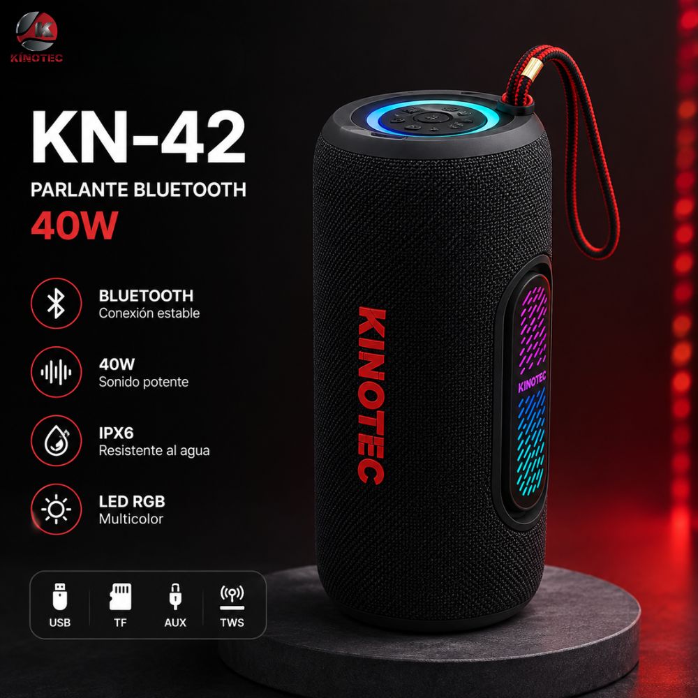 Parlante Bluetooth Kinotec KN-42