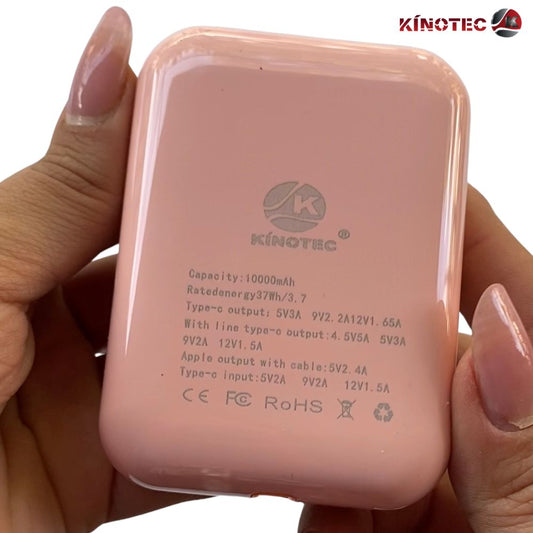 Power Bank Digital Brillante – 10,000mAh