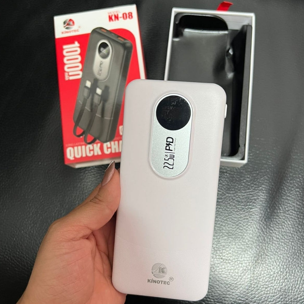 Power Bank 10.000mAh Kinotec kn-08-