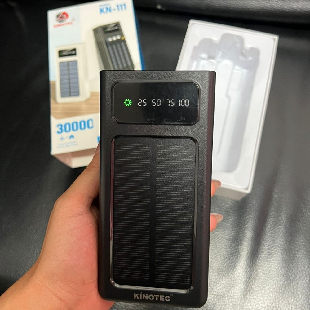 Power Bank Solar 30,000mAh Kinotec KN-111