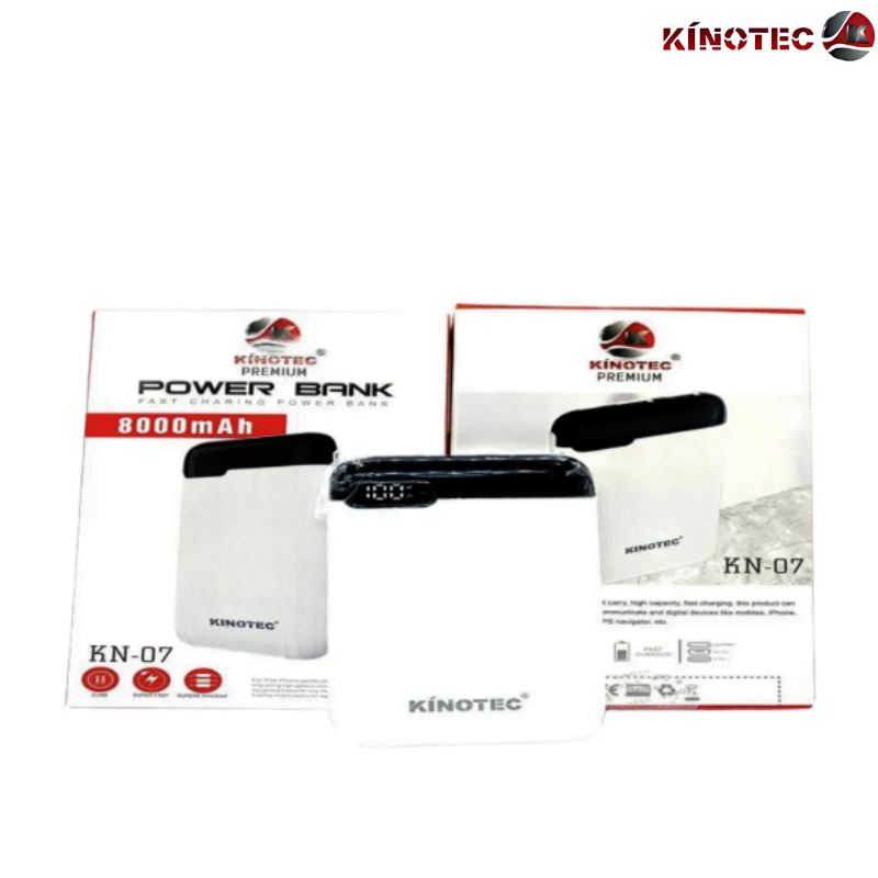 Power Bank Kinotec KN-07 – 8000 mAh
