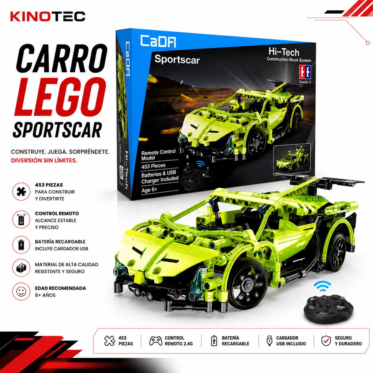 Carro Lego Sportscar