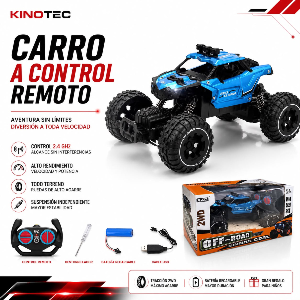Carro Control Remoto XZD