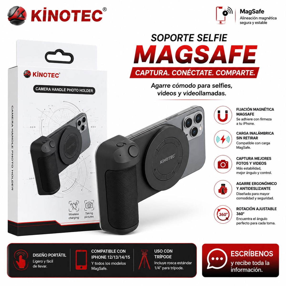 Soporte para Selfie MagSafe