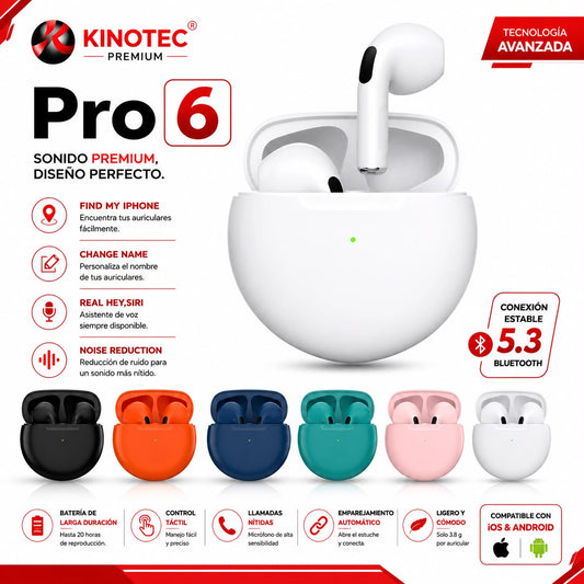 Audifono Pro 6