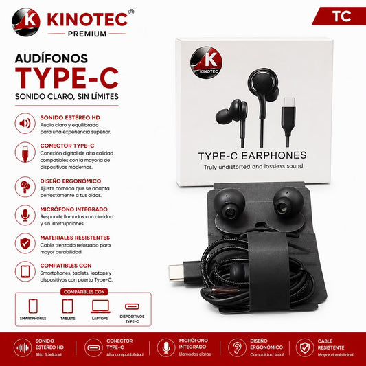 Audífonos Kinotec S8 TC