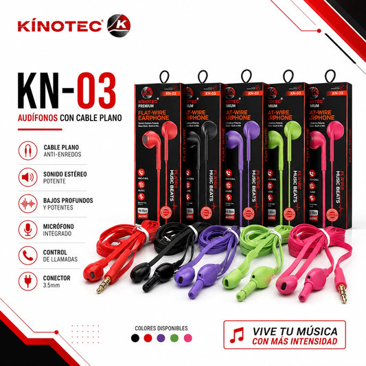Audífonos Kinotec KN-03