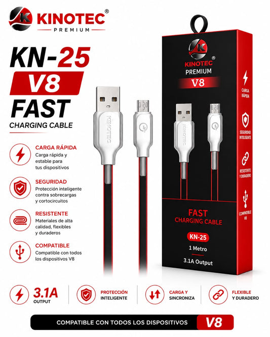 Cable Kinotec KN-25 V8