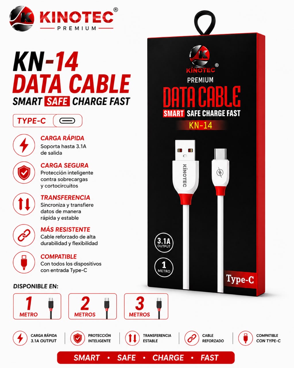 Cable Kinotec KN-14 TC