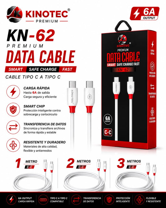 Cable Kinotec KN-62 TC-TC