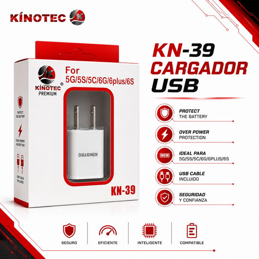 Cargador Kinotec KN-39 5G